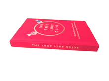 Load image into Gallery viewer, The True Love Guide is a guided journal that helps you discover your ideal partner; including 100+ journal questions, insights, infographics, &amp; more. More romance, less heartbreak; more happy marriages, less stressful divorces.